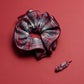Handmade Burgundy Plume Hair Clip