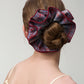 Handmade Burgundy Plume Hair Clip