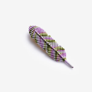 Handmade Lavender Field Plume Hair Clip Handmade Lavender Field Plume Hair Clip