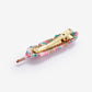 Handmade Lake Hillier Plume Hair Clip