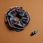 Handmade Mint and Brown Plume Hair Clip