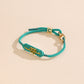 Year of Snake Teal Braided Snake Bracket