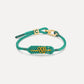 Year of Snake Teal Braided Snake Bracket