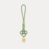 Green Coins Knot Charm