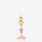 Flamingo Lucky Koi Fish Charm
