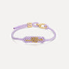 Year of Snake Lavender Braided Snake Bracket