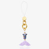 Lavender Lucky Koi Fish Charm