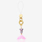 Neon Pink Lucky Koi Fish Charm