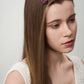 Handmade Burgundy Plume Hair Clip