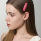 Handmade Multi-Pink Plume Hair Clip