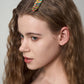 Handmade Las Palmitas Plume Hair Clip