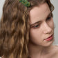 Handmade Tunnel of Love Plume Hair Clip