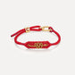 Year of Snake Red Braided Snake Bracket