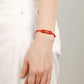 Year of Snake Red Braided Snake Bracket