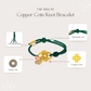 Black Stands Braided Lucky Chinese Copper Coins Knot Bracelet