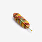 Handmade Rainbow Mountain Plume Hair Clip